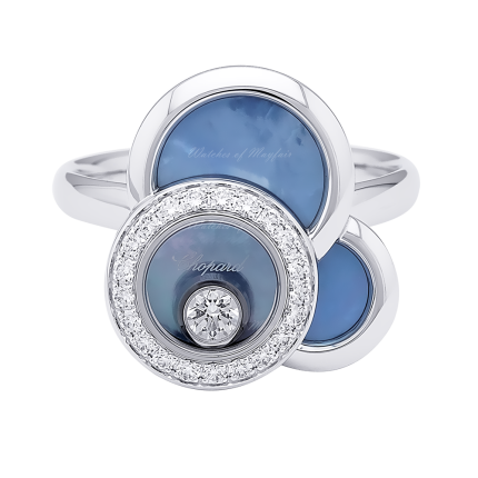 829769-1068 | Buy Online Chopard Happy Dreams White Gold Diamond Ring