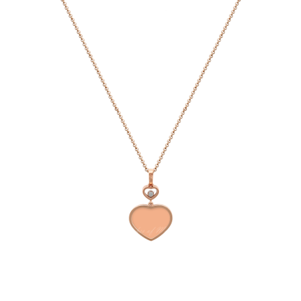 797482-5601 | Buy Chopard Happy Hearts Rose Gold Róse Stone Pendant