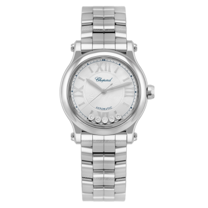 278573-3012 | Chopard Happy Sport Steel Automatic Diamond 30mm watch. Buy Online