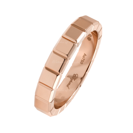 829834-5009 | Buy Online Chopard Ice Cube Rose Gold Ring Size 52