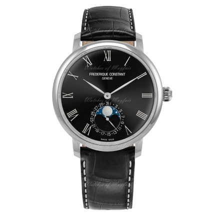 FC-705GR4S6 | Frederique Constant SlimLine Moonphase 42 mm watch. Buy Online
