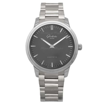 100-08-04-02-14 | Glashutte Original Senator Automatic Steel watch. Buy Online