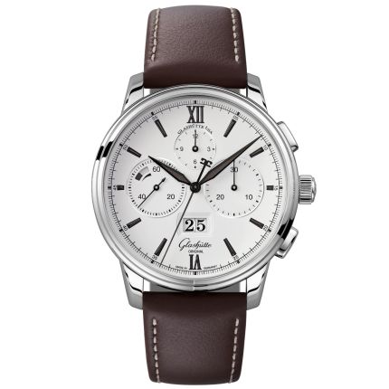 1-37-01-05-02-07 | Glashutte Original Senator Chronograph Panorama Date 42 mm watch. Buy Online