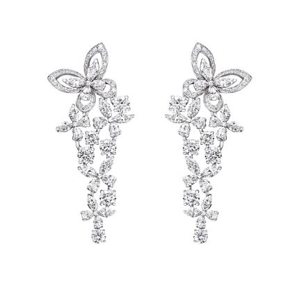 RGE1302 | Buy Online Graff Butterfly White Gold Diamond Earrings