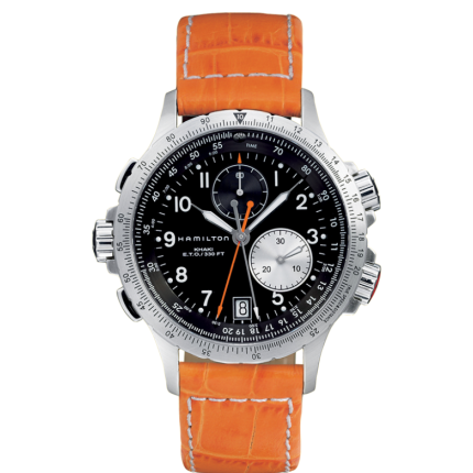 H77612933 | Hamilton Khaki Aviation ETO Chrono Quartz 42mm watch. Buy Online