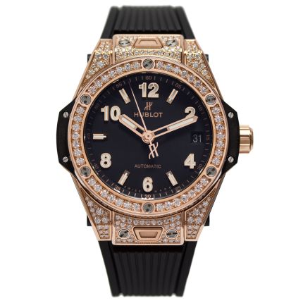 465.OX.1180.RX.1604 | Hublot Big Bang One Click King Gold Pave 39 mm watch. Buy Online