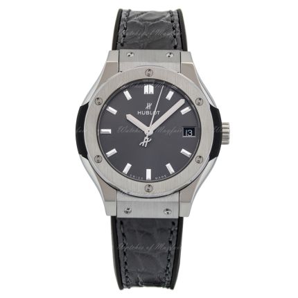 581.NX.7071.LR | Hublot Classic Fusion Titanium Racing Grey 33 mm watch. Buy Online
