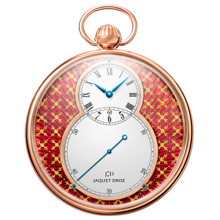 J080033046 | Jaquet Droz Pocket Watch Paillonnee Red Gold 50 mm watch