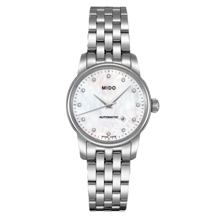 M7600.4.69.1 | Mido Baroncelli Mother of Pearl Dial 29mm watch. Buy Online
