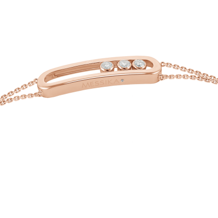 Messika Move Classique Pink Gold Diamond Bracelet 3996