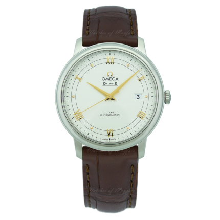 424.13.40.20.02.002 | Omega De Ville Prestige Co-Axial 39.5 mm watch.