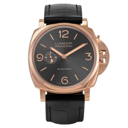 Panerai Luminor Due 3 Days Automatic Oro Rosso PAM00675 New Authentic