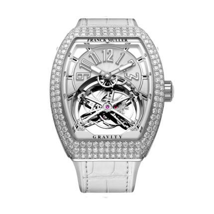  V 45 T GR CS D (BC) AC WH WH | Franck Muller Vanguard Gravity 44 x 53.7 mm watch | Buy Now