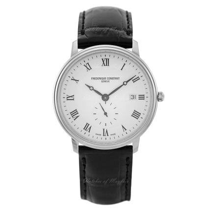 FC-245M5S6 | Frederique Constant Slimline Gents Small Seconds Steel 39 mm watch. Buy Online