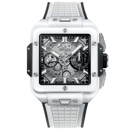 821.HX.0170.RX | Hublot Square Bang Unico White Ceramic 42 mm watch. Buy Online