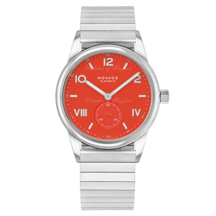 716 | Nomos Club Campus Nonstop Red Bracelet Sport 36 mm watch. Buy Online