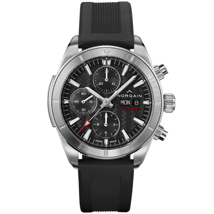 N1500SIC/B151 | Norqain Adventure Sport Chrono Day Date Black Rubber 41 mm watch | Buy Online