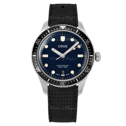 01 733 7707 4055-07 4 20 18 | Oris Divers Sixty-Five 40 mm watch. Buy Online