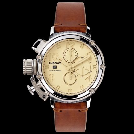 7115 | U-Boat Chimera 925 Beige 48 mm watch. Buy Online