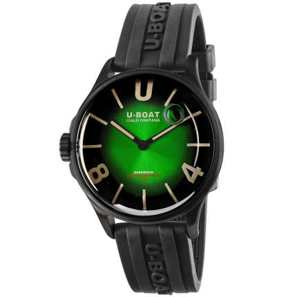 9503/A | U-Boat Darkmoon 40 mm Green PVD Soleil watch. Buy Online