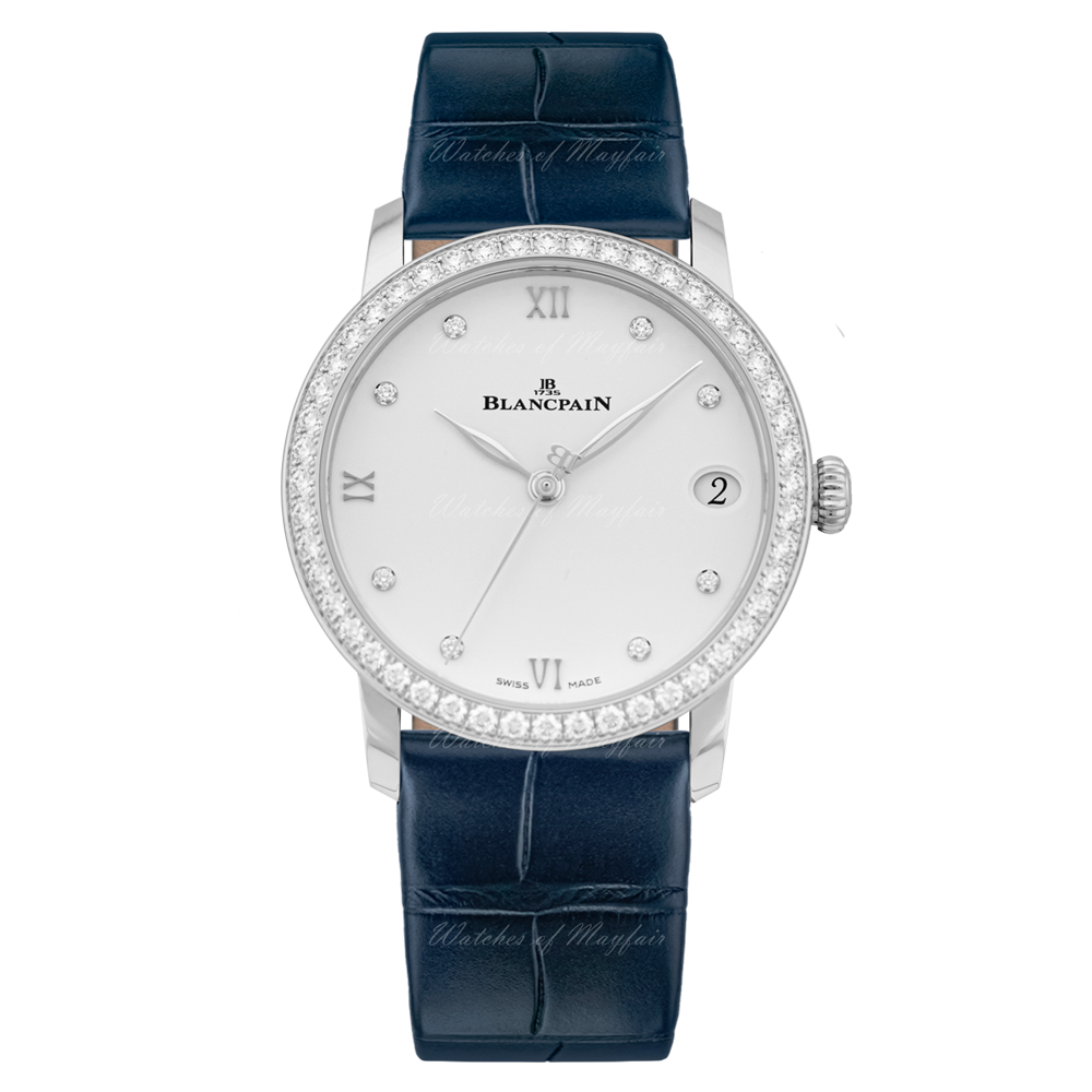 6127-4628-55B | Blancpain Villeret Date  mm watch. Buy Online