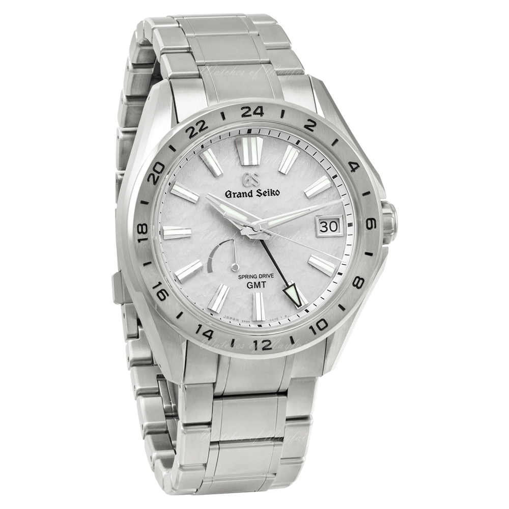 SBGE285 | Grand Seiko Evolution 9 Collection Spring Drive GMT Titanium  watch. Buy Online