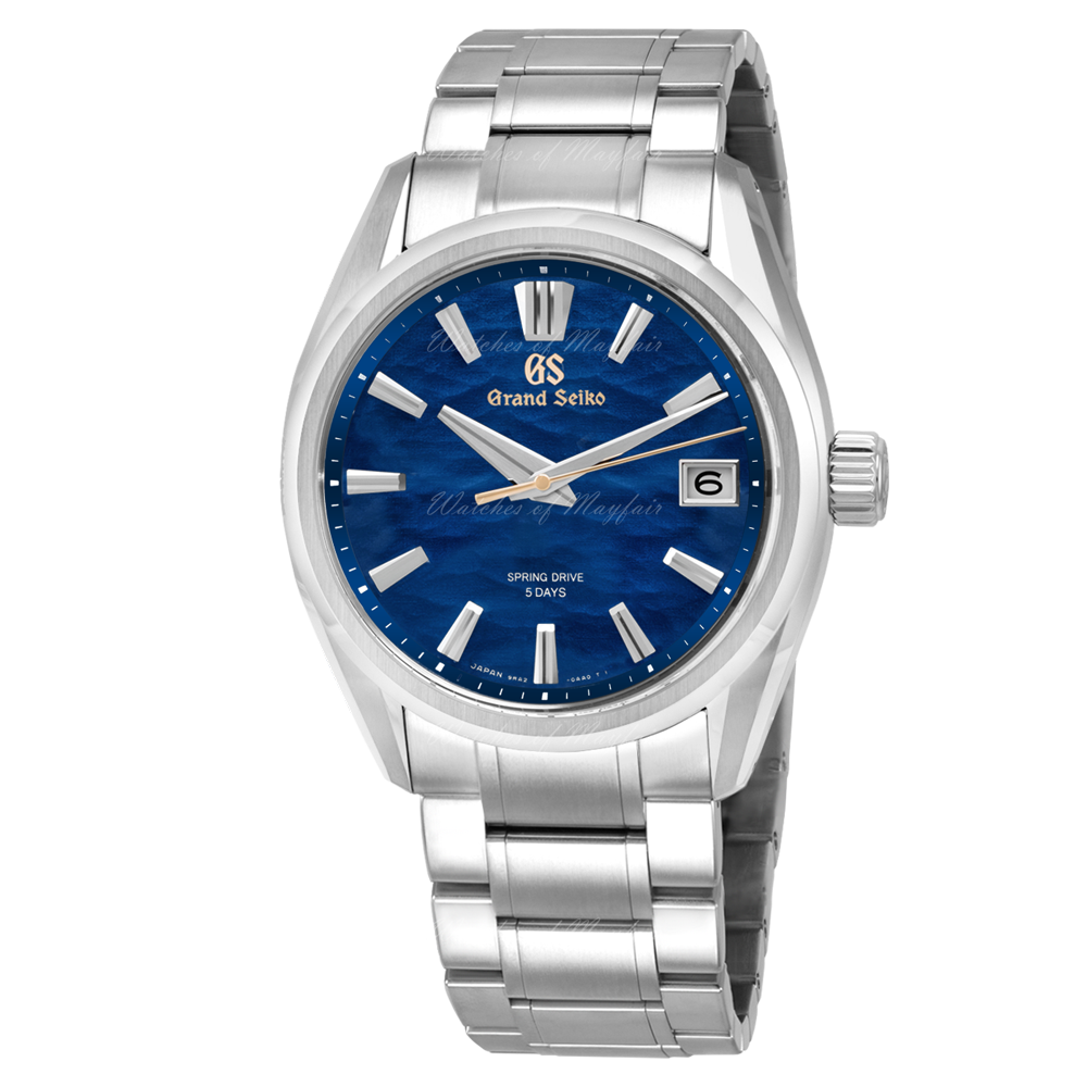 SLGA007 | Grand Seiko Heritage Spring Drive Lake Suwa Limited Edition 40mm  watch. Buy Online