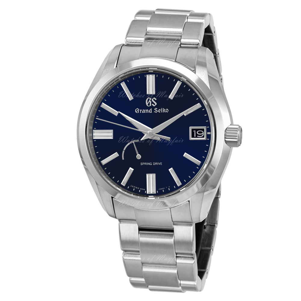 SBGA439 | Grand Seiko Heritage Spring Drive Midnight Blue Dial 40mm watch.  Buy Online