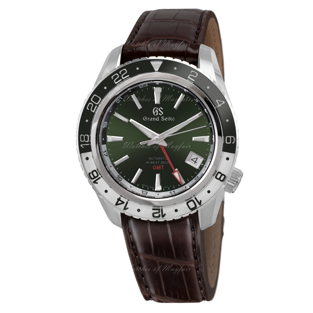 Grand Seiko Sport Mechanical Hi-Beat 36000 GMT Triple Time  mm Watch | Grand  Seiko | Watches of Mayfair
