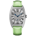  1750 S6 GR D 2P OG WH LGRN | Franck Muller Cintree Curvex Diamonds 25.1 x 35.1 mm watch | Buy Now