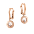 Chopard Happy Diamonds Icons Rose Gold Diamond Earrings 83A017-5301