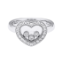 82A611-1209 |Buy Online Chopard Happy Diamonds White Gold Diamond Ring