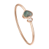 857482-5305 | Chopard Happy Hearts Rose Gold Black Pearl Bangle Size S