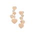 83A707-5029 | Chopard Golden Hearts Rose Gold Diamond Limited Earrings