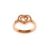 827691-5005 | Buy Chopard Happy Hearts Rose Gold Diamond Ring Size 52