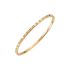 857702-0011 |Chopard Ice Cube Pure Yellow Gold Half-Set Diamond Bangle