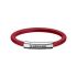 95016-0206|Chopard Mille Miglia Red Rubber Steel Sport Bracelet Size M